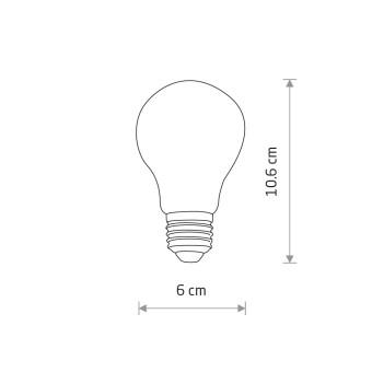Лампа светодиодная Nowodvorski Bulb Transparent 10587